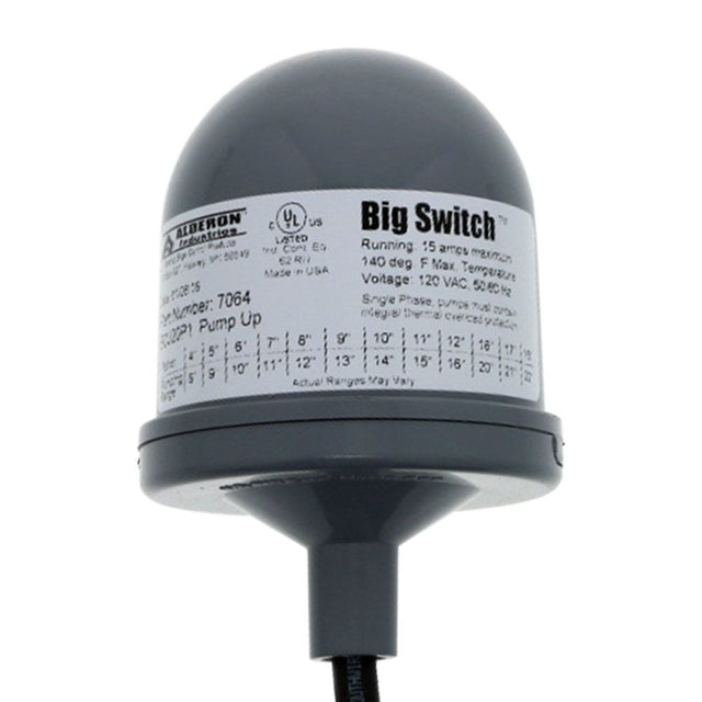 Alderon 200918 Pump Up Series Float Switches