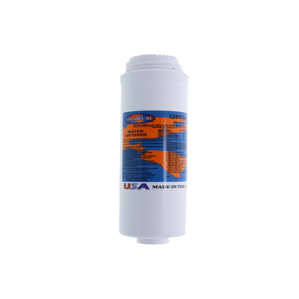 Omnipure Q5554-C100E Q-Series Softening - 10" 600 grains Filter