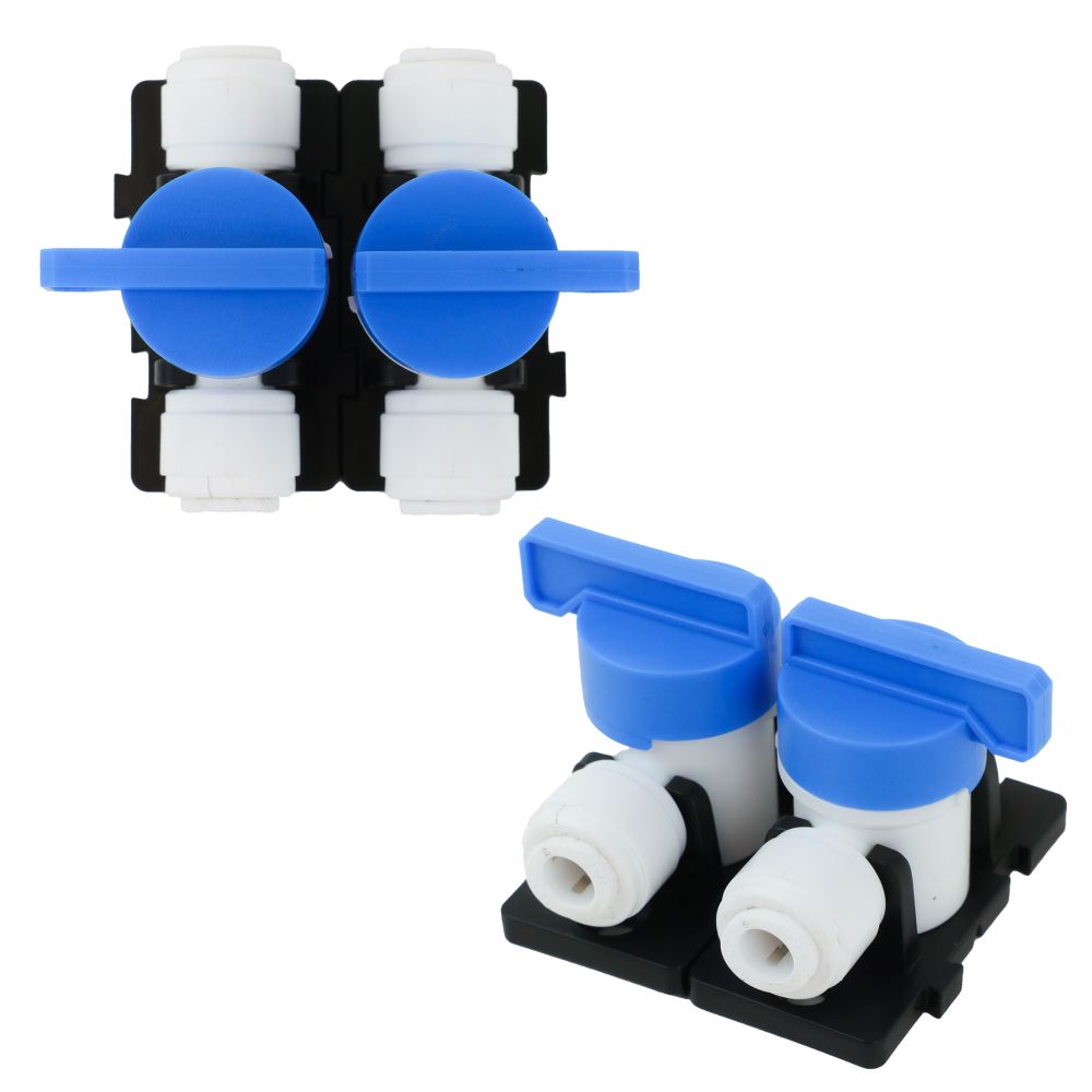 NeoFit - Acetal Natural White Ball Valves 1/2" tube