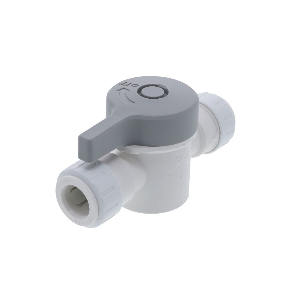 John Guest Straight Shut-Off Valve - 1/2 CTS