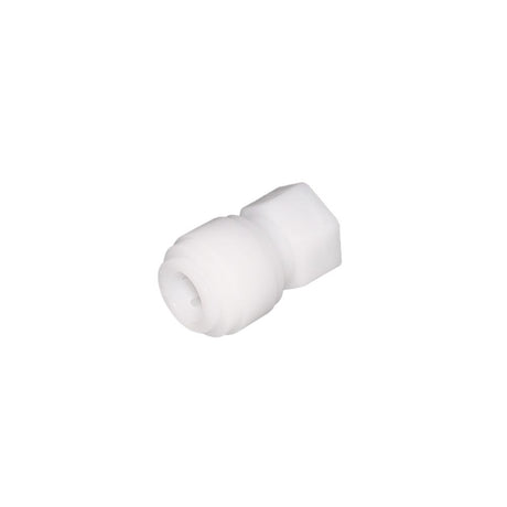NeoFit - Acetal Natural White Female Adapter 8mm [5/16"] tube x 1/2 BSP[P] - Cone Type