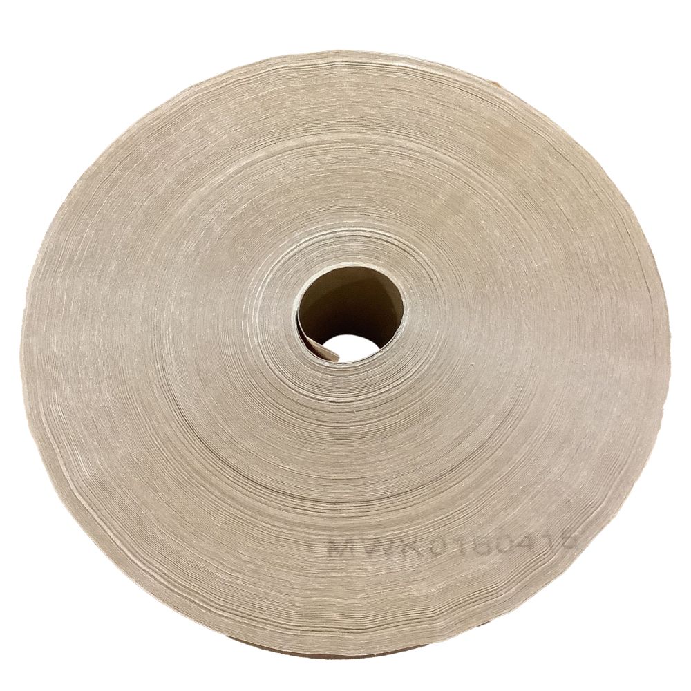 Production Grade Reinforced Kraft Gum Tape Grade 240, 2.83" [72mm] x 1000ft, Natural