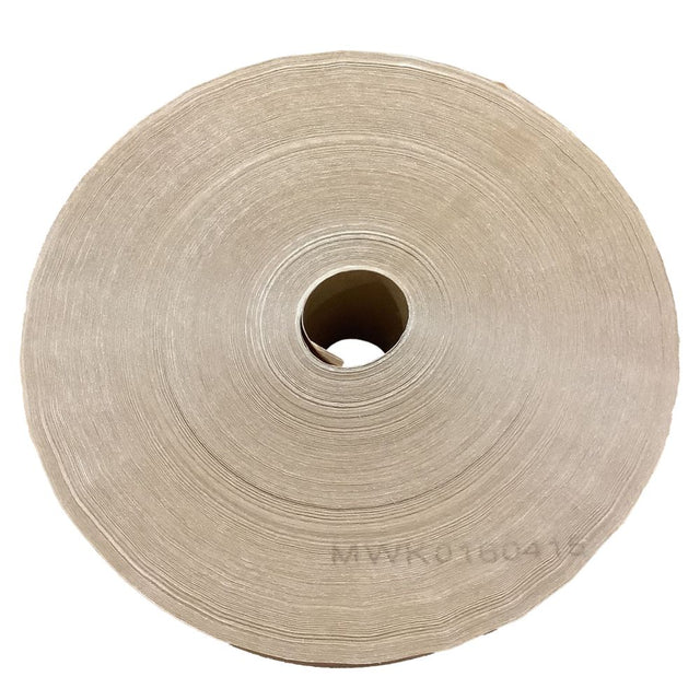 Production Grade Reinforced Kraft Gum Tape Grade 240, 2.83" [72mm] x 1000ft, Natural