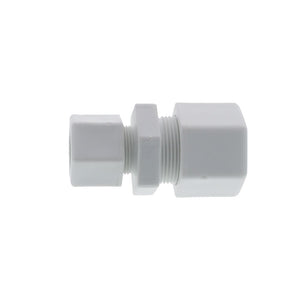 JACO 15-14-10-P-PG Polypropylene Reducing Union 7/8 OD Tube x 5/8 OD Tube