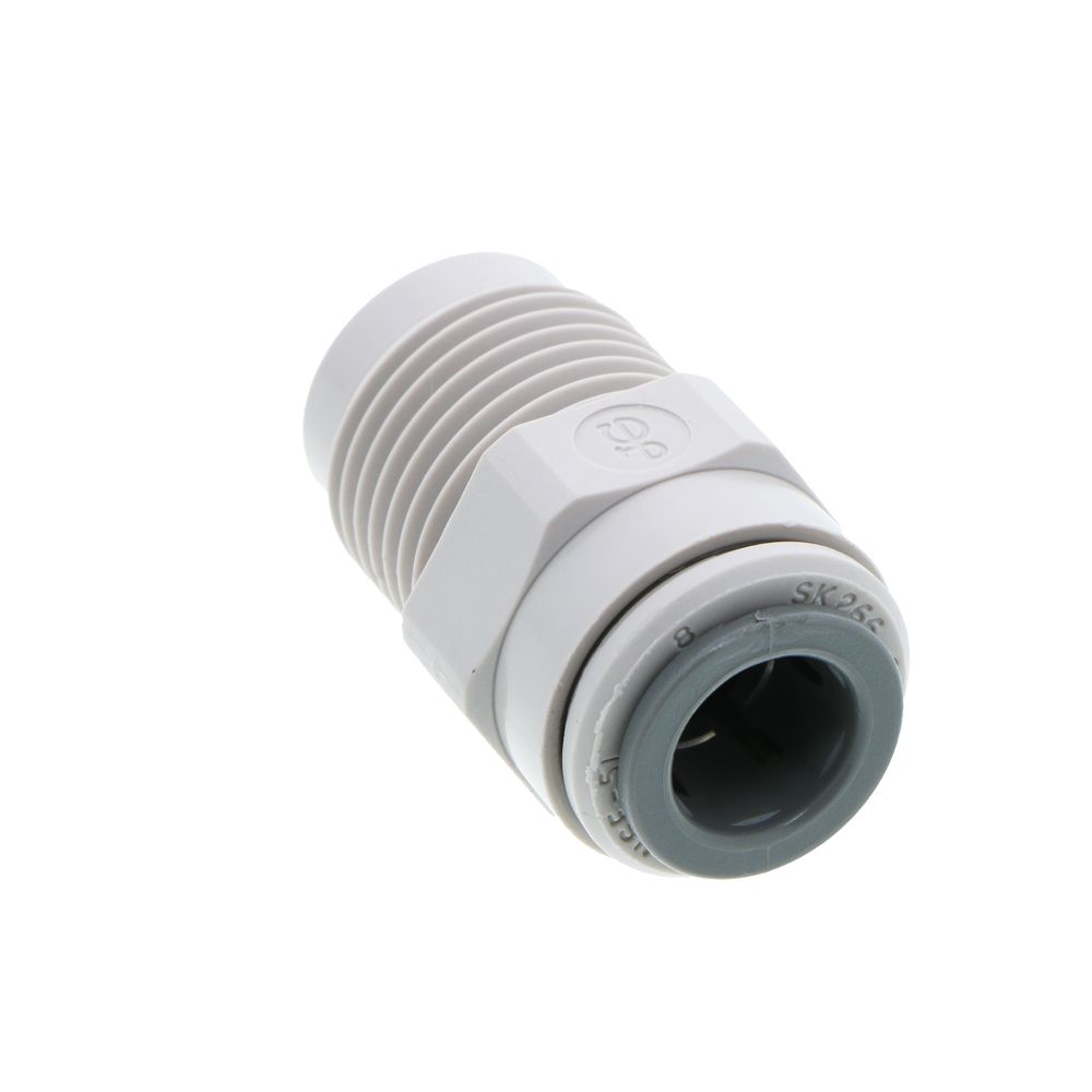 John Guest Male Connector Flare - 3/8 x 1/2 Flare