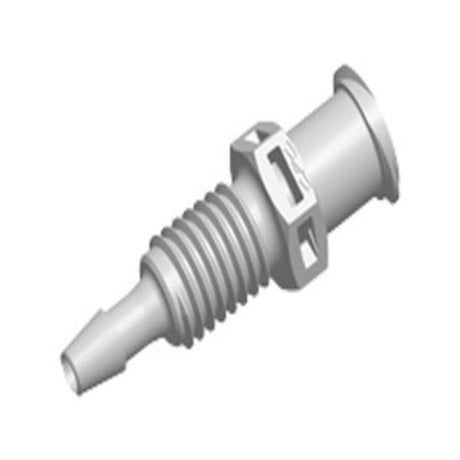 PMLF31 Luer Fitting Natural Polypropylene Panel Mount Female Luer X 3/32 HB