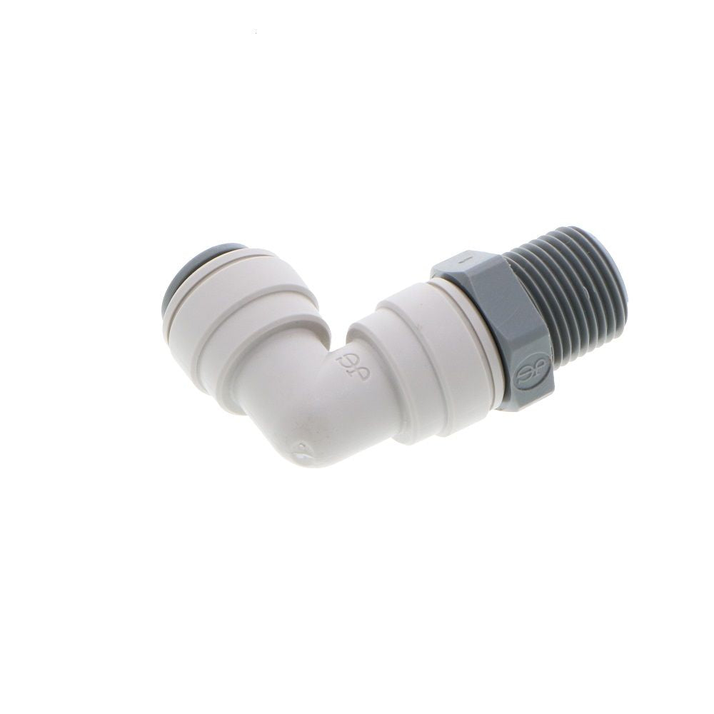 John Guest Swivel Elbow NPTF - 3/8 x 3/8  NPTF