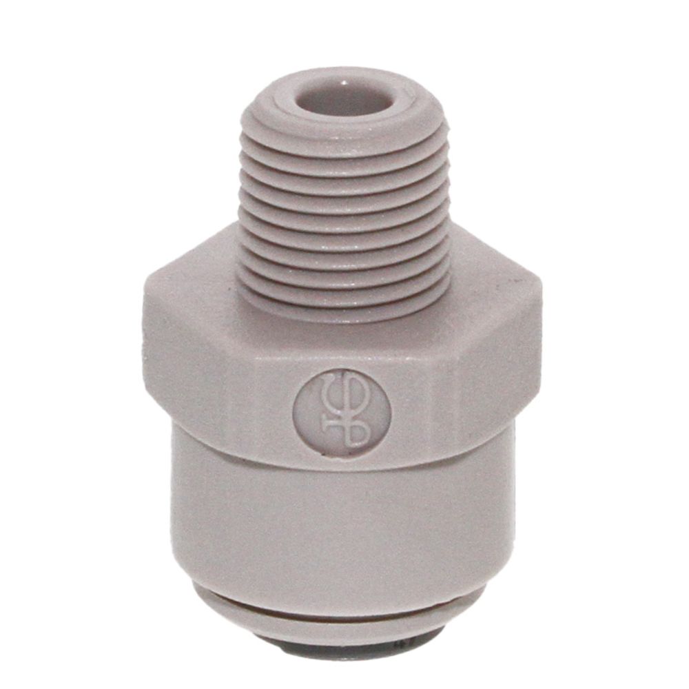 John Guest Male Connector NPTF - 1/4 x 1/8  NPTF