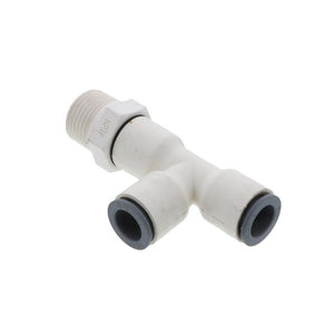 Parker LIQUIfit Swivel Male Run Tee - 1/4 x 3/8 NPTF