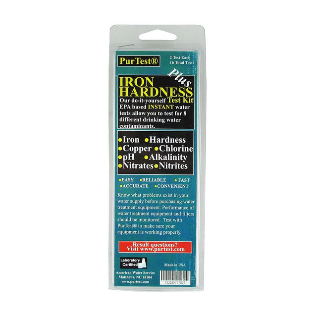 Iron Hardness PLUS Test Kit