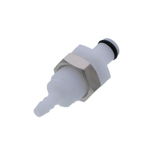 PMC4202 Panel Mount Hose Barb Coupling Insert 1/8 ID Barb