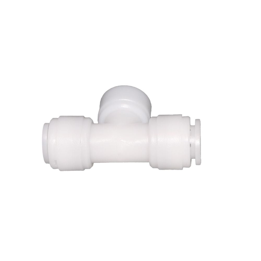 NeoFit - Acetal Natural White Union Tee 1/4" tube
