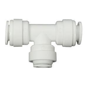 Tee Union Acetal 3/8 qc x 3/8 qc x 1/4 qc