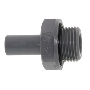 John Guest Stem Adapter BSPT - 3/16 x 1/8  BSPT