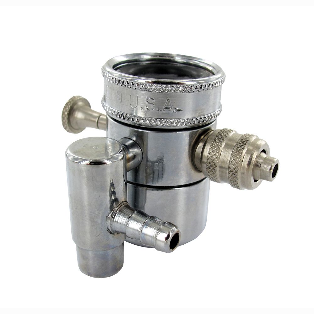 Diverter Valve Adapter Return 1/4 comp Inlet x 1/4 barb Outlet