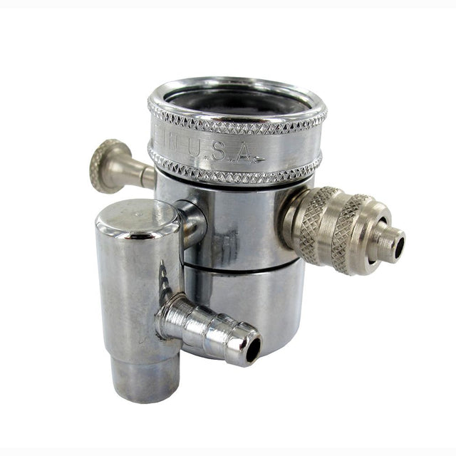 Diverter Valve Adapter Return 1/4 comp Inlet x 1/4 barb Outlet