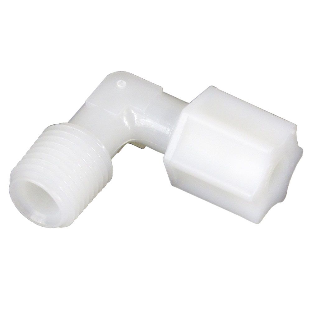 JACO 40-8-8-N-O Nylon Male Elbow 1/2 OD Tube x 1/2 MPT