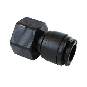 NeoFit - Black Female Adapter 1/2" tube x 1/2" BSP[P] - Cone Type