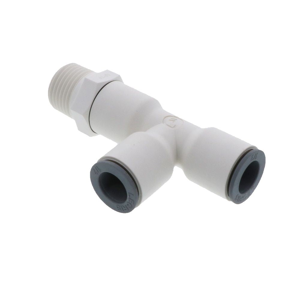 Parker LIQUIfit Swivel Male Run Tee - 1/2 x 1/2 NPTF