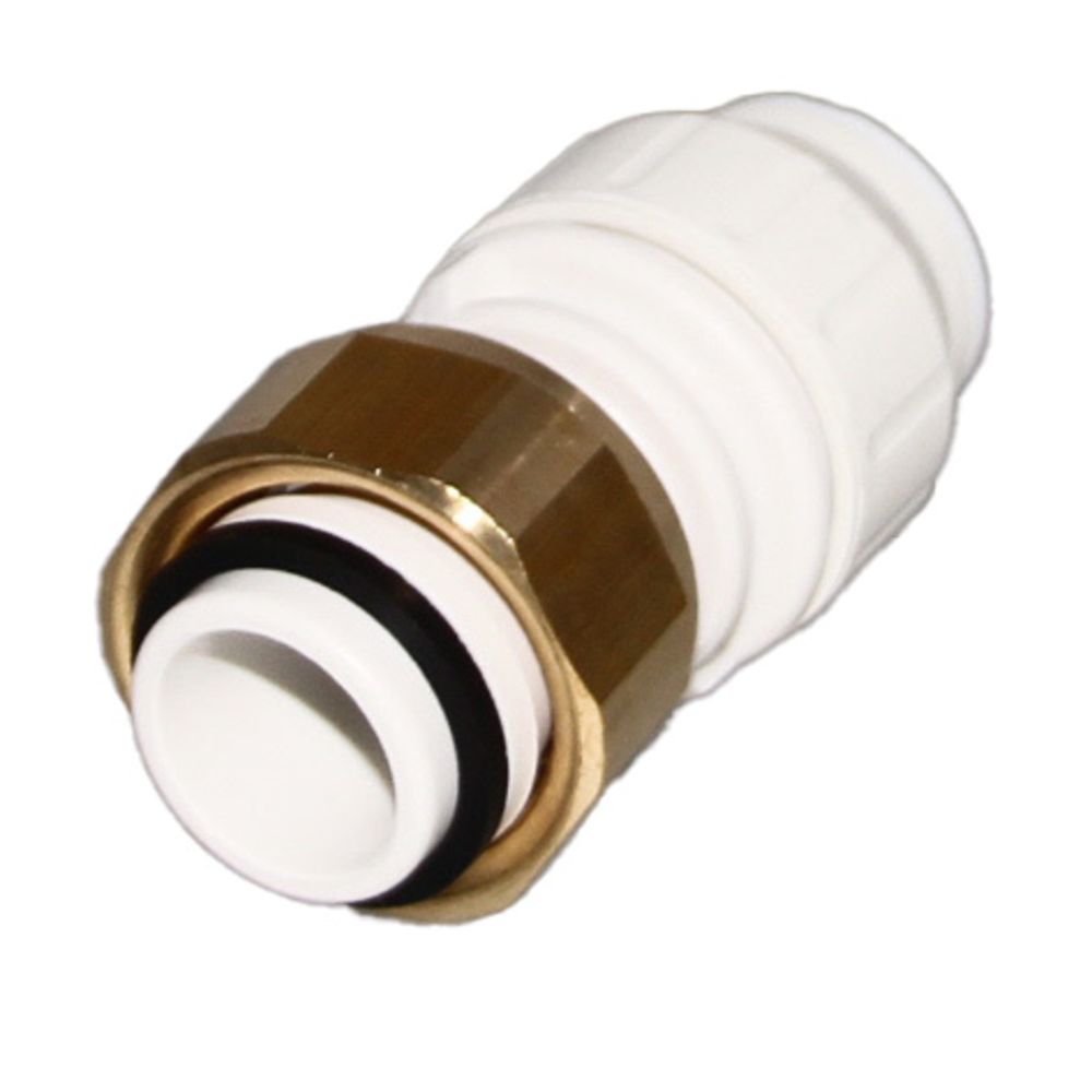 John Guest Straight Tap Connector BSP - 15mm x 3/4 BSP