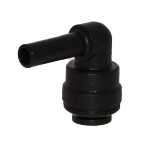 John Guest 6mm x 6mm Acetal Plug In Elbow - Black