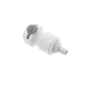 NSHD17008 Valved In-Line Hose Barb Coupling Body 1/2 ID