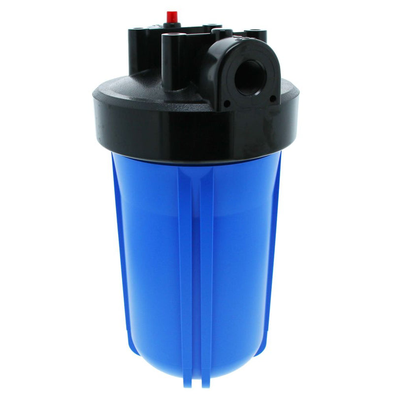 10" Neo-Pure Big Flow Filter Housing Blue Sump/Black Cap 3/4" with Pressure Relief