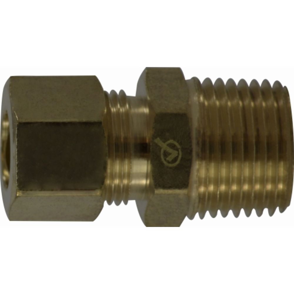 Brass LF 768 1/4" X 1/2" Connector