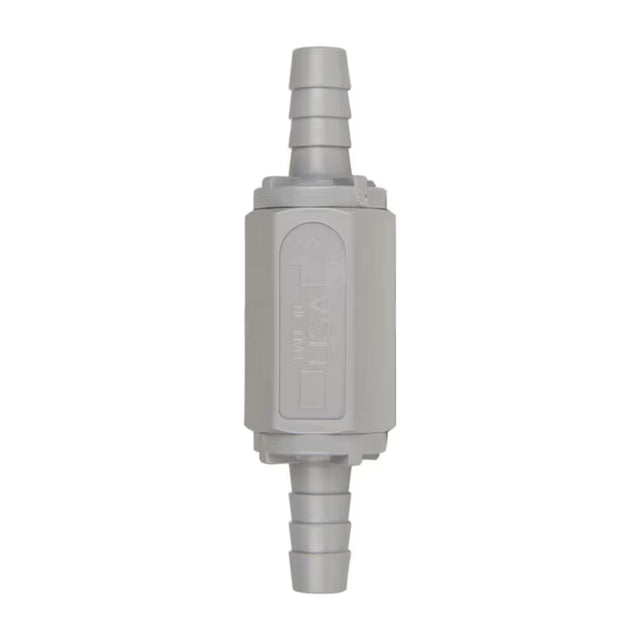 Check Valve 426 Series PVC Gray FKM Seals 3/8" HB 3/8" HB