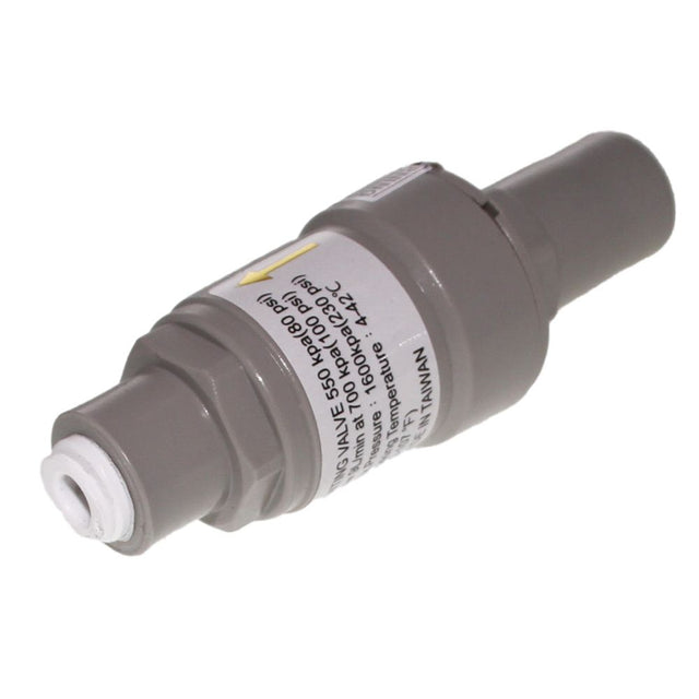 Neo-Pure Pressure Regulator w/ Dual Check Valve 3/8" QC, 40 PSI