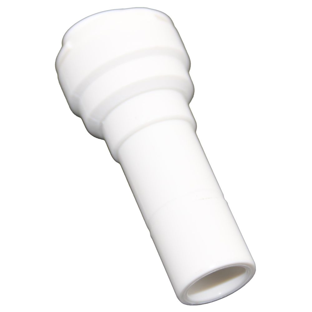 NeoFit - Polypropylene Natural White Reducer 3/8" OD x 1/2" Stem