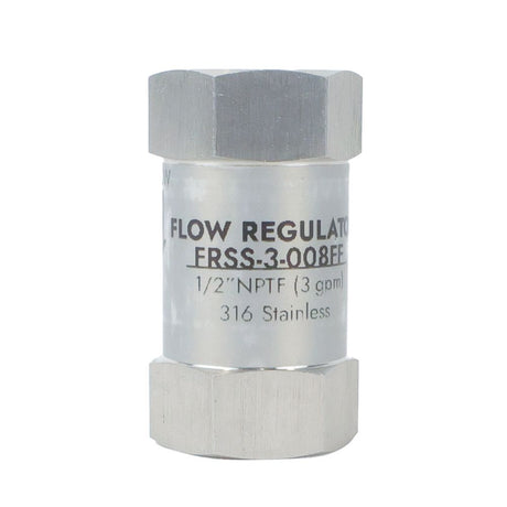 Neo-Pure Stainless Steel  Flow Control 3 gpm 316ss 1/2 FPT