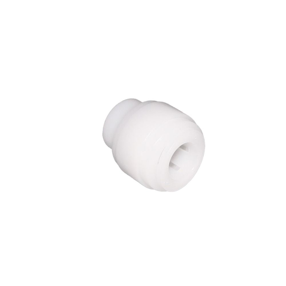 NeoFit - Acetal White Tube End Stop 1/4" tube
