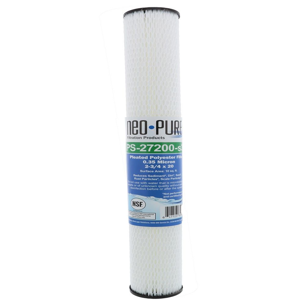 20" Filtrex Matrikx +Pb1 CTO/Cyst/Lead Carbon Block 0.5 Mic Filter