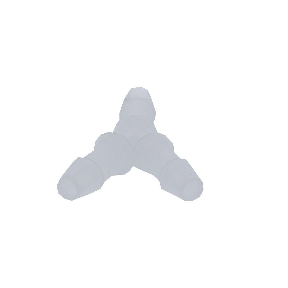 FitQuik Polypropylene Union Y Barb Fitting - 3/16 ID x 3/16 ID x 3/16 ID