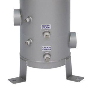Neo-Pure 4 Round 10"L, 304L Multi-Cartridge Stainless Steel Housing