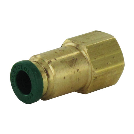 Parker Prestolok Lead-Free Brass Fitting Female Flare - 1/4 QC x 1/4 FFL