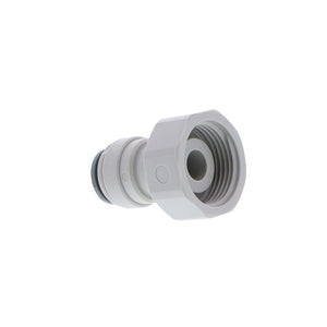 John Guest Female Adapter-Cone End BSPP - 1/2 x 3/4  BSPP