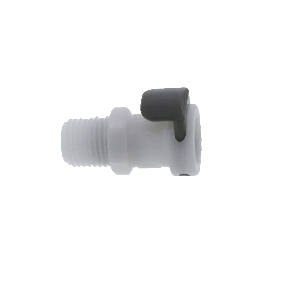 APCD10004 Valved Male Thread Coupling Body 1/4 NPT