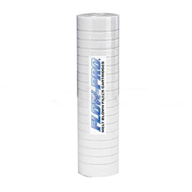 2-1/2" x 9-7/8" Polypropylene Sediment Depth Grooved Filter - 5 mic