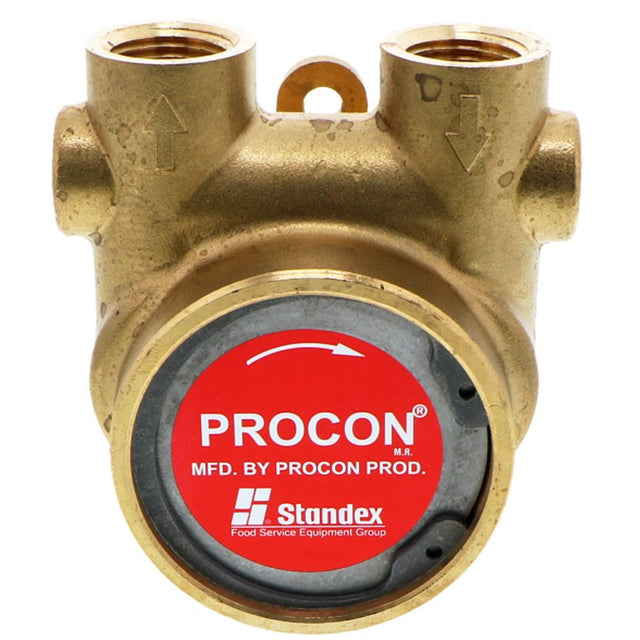 Procon Pump NSF Brass 240 GPH 1/2" NPT w/ Single Flat Drive [Bolt-on]
