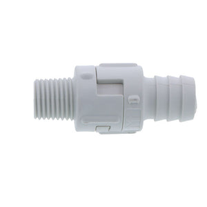 Colder DrumQuik 2879801 Vent Check Valve 1/2 Hose Barb x 1/4 MNPT Viton O-Ring