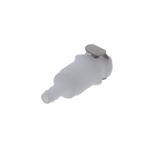 28000 NSF Non-Valved Panel Mount Hose Barb Coupling Body 1/4 ID Barb