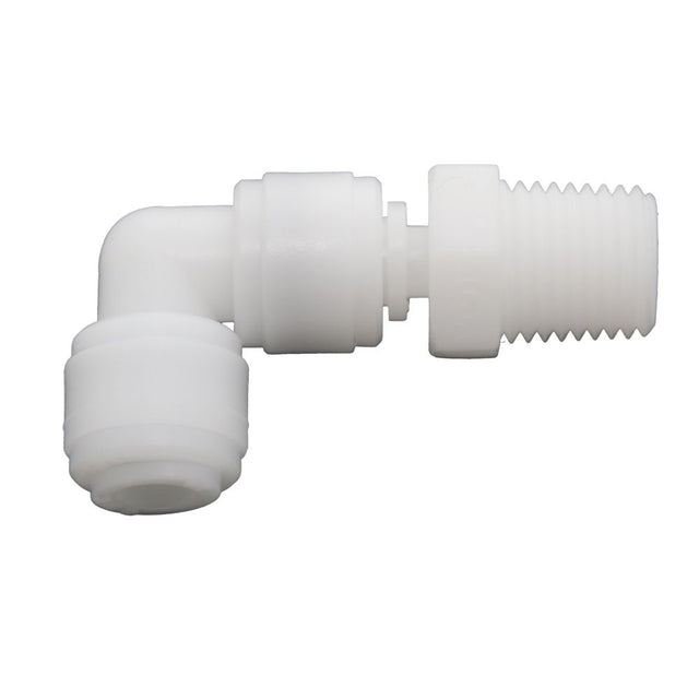 NeoFit - Acetal Natural White Swivel Elbow 8mm x 1/8" BSPP