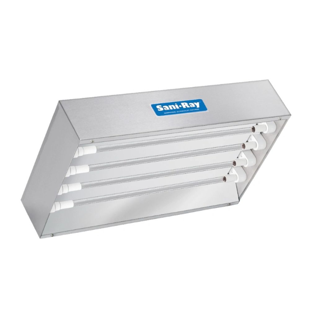SaniRay UV System Recessed Air Surface, 4 HO Lamps, 120v/230v 50/60Hz 36"