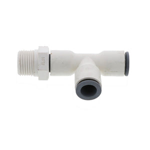 Parker LIQUIfit Swivel Male Run Tee - 1/4 x 3/8 NPTF