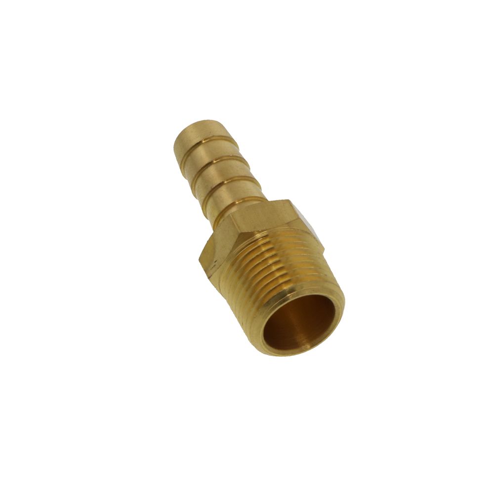 Brass Male Hose Barb Adapter 3/8 MNPT x 3/8 ID Barb