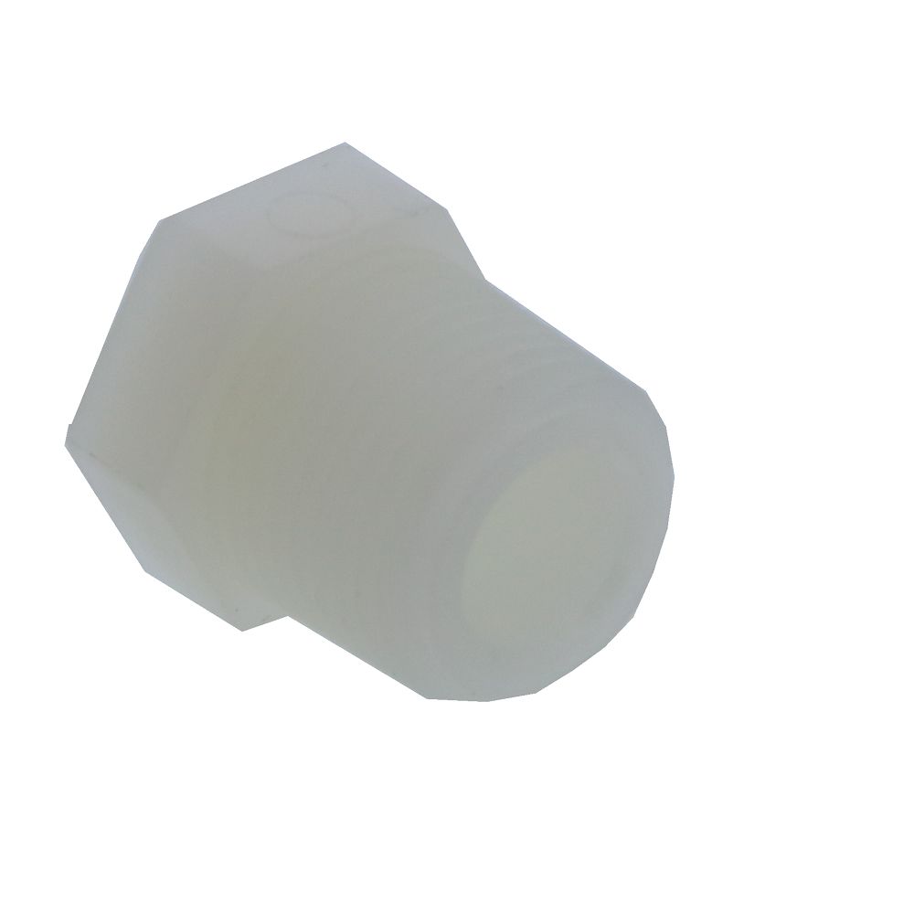 Pipe Plug Hex Head - 3/8" NPT Polypro Black