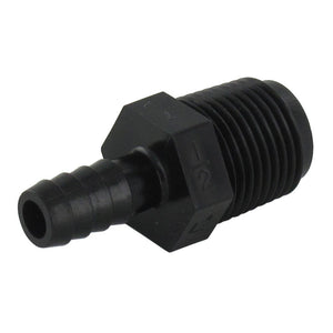 Male Barb Connector PE - 3/8 ID Barb x 1/2 MNPT