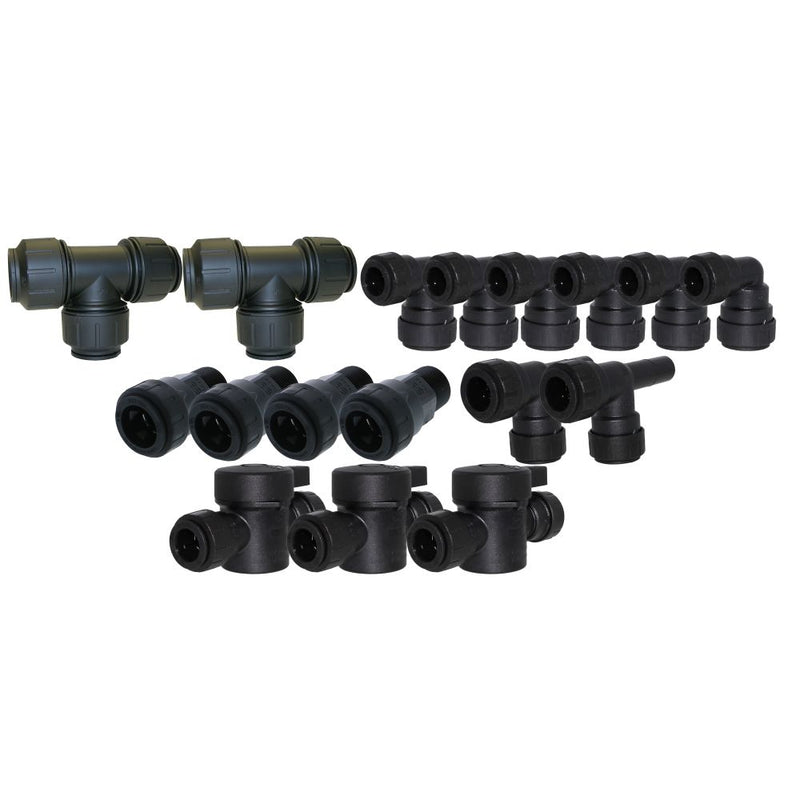 Filter Housing Install Kit - Parallel Flow Bypass - 3/4" CTS